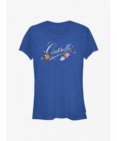 Disney Cinderella Mice Logo Girls T-Shirt $9.71 T-Shirts