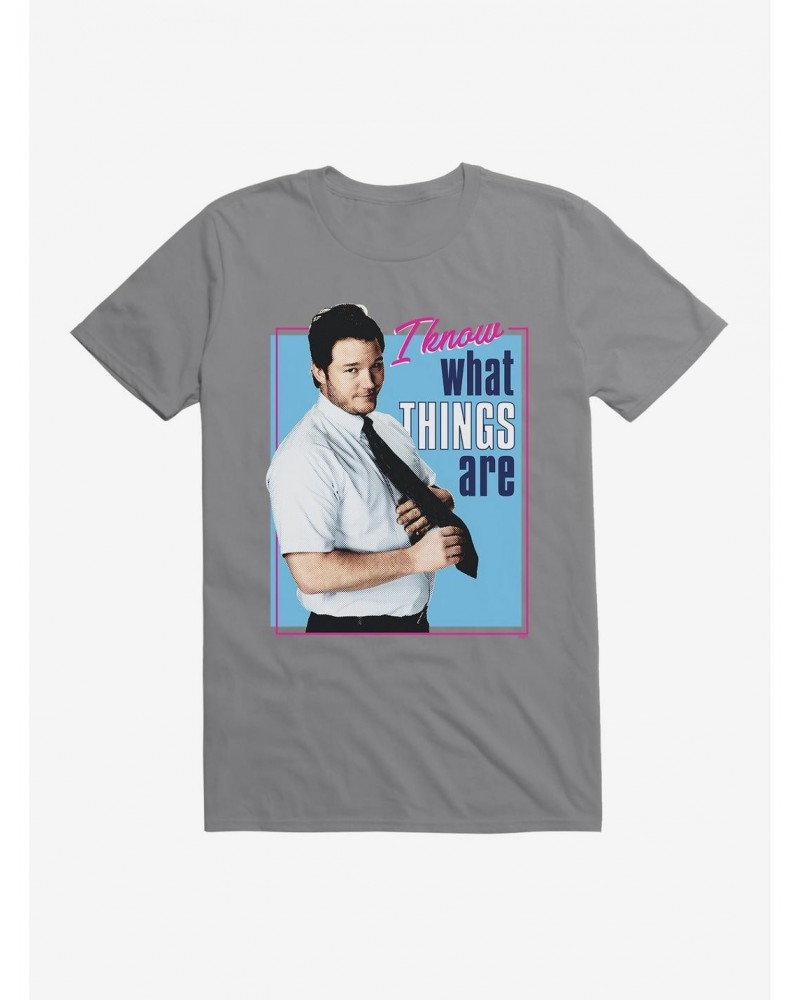 Parks And Recreation Andy Knows Things T-Shirt $7.70 T-Shirts