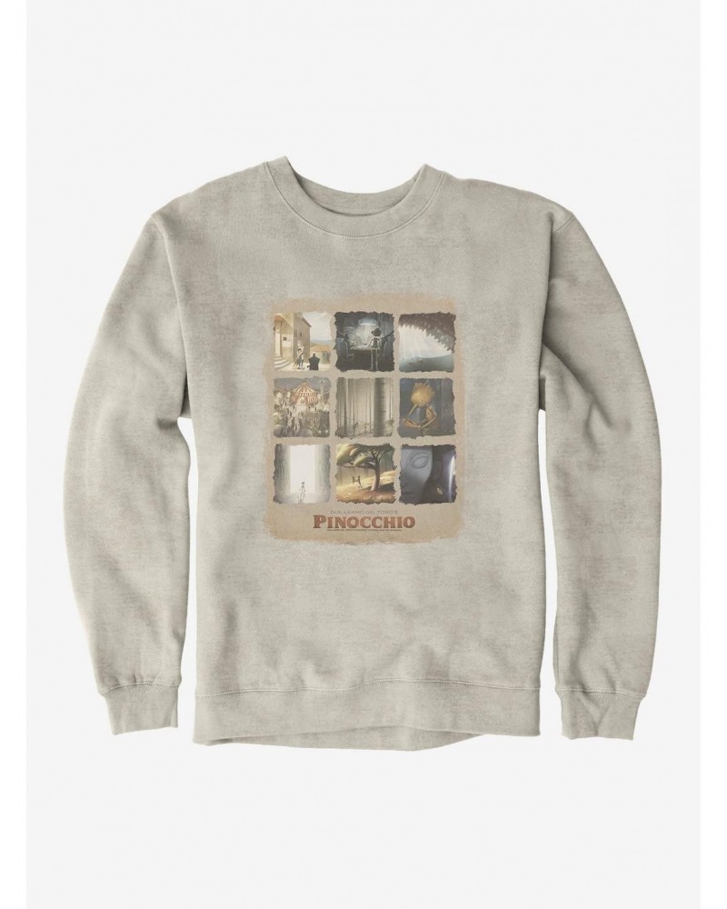 Netflix Pinocchio Scene Squares Sweatshirt $9.30 Sweatshirts