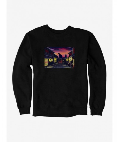 Godzilla City Night Sweatshirt $10.33 Sweatshirts