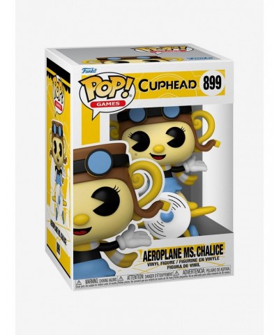 Funko Cuphead Pop! Games Aeroplane Ms. Chalice Vinyl Figure $4.64 Figures