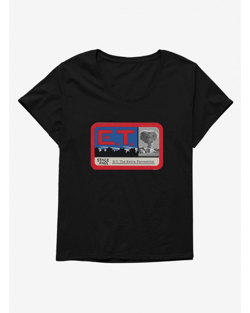 E.T. 40th Anniversary Stage Pass Girls T-Shirt Plus Size $13.87 T-Shirts