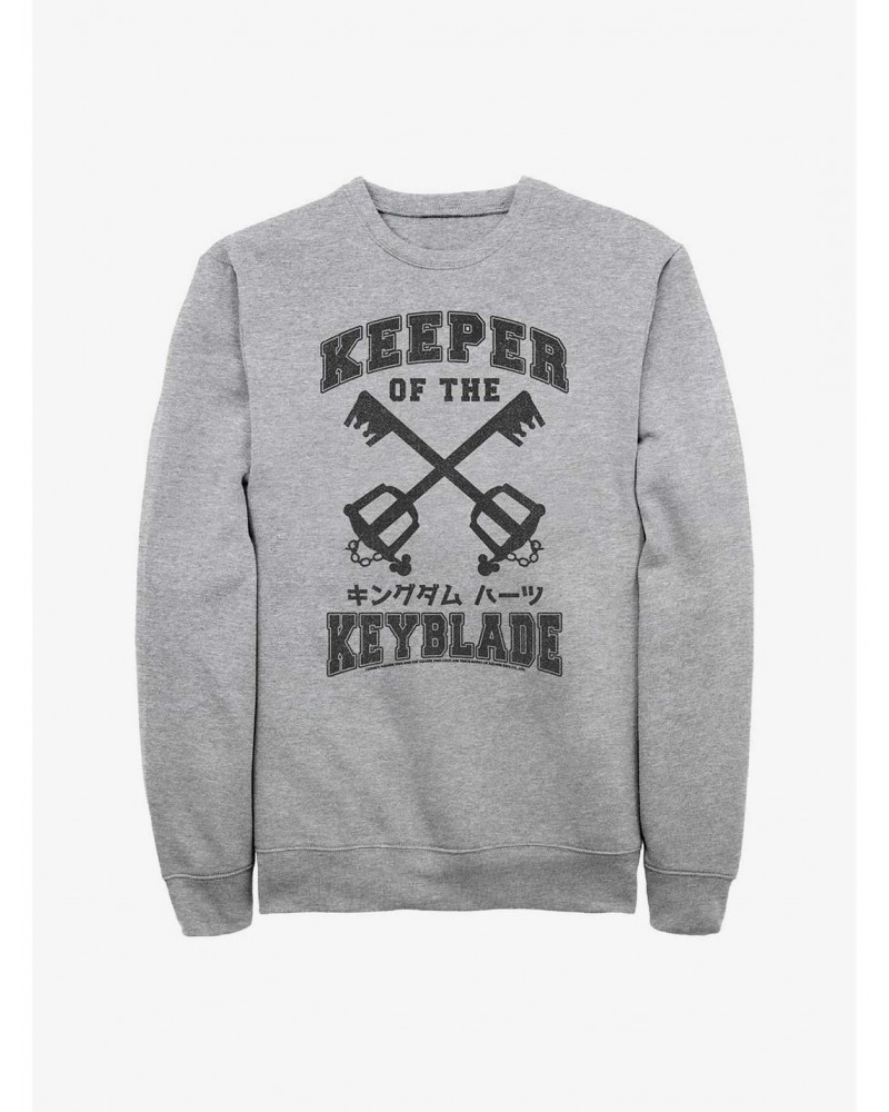 Disney Kingdom Hearts Keyblade Keeper Crew Sweatshirt $9.74 Sweatshirts