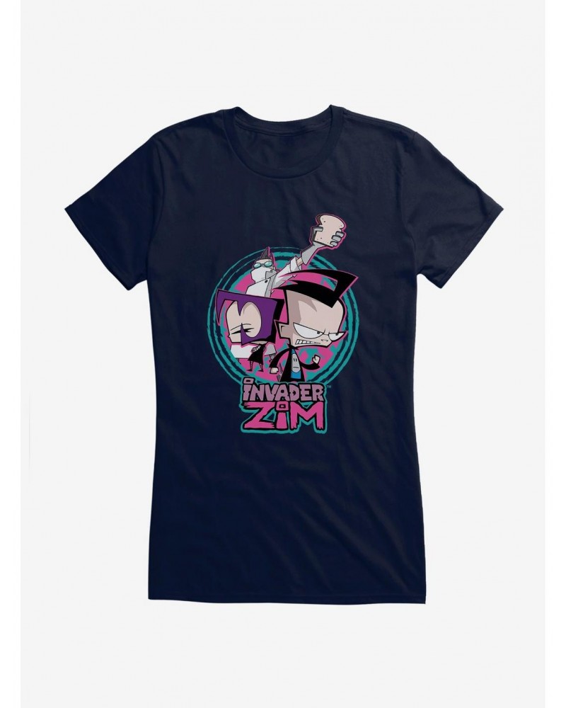 Invader Zim Gaz, Dib & Professor Membrane Girls T-Shirt $6.18 T-Shirts