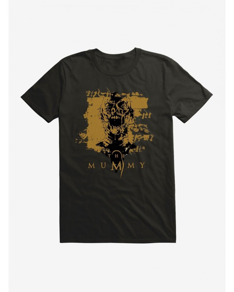 The Mummy Distressed Hieroglyphics T-Shirt $7.27 T-Shirts