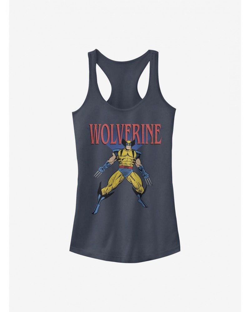 Marvel Wolverine Wolverine 90's Girls Tank $8.17 Tanks