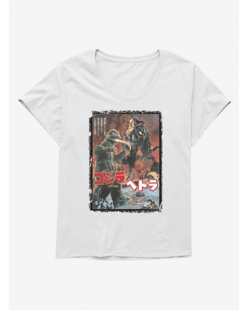 Godzilla Vs Hedorah Girls T-Shirt Plus Size $11.33 T-Shirts