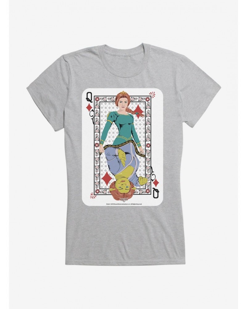 Shrek Fiona Queen Card Girls T-Shirt $9.76 T-Shirts