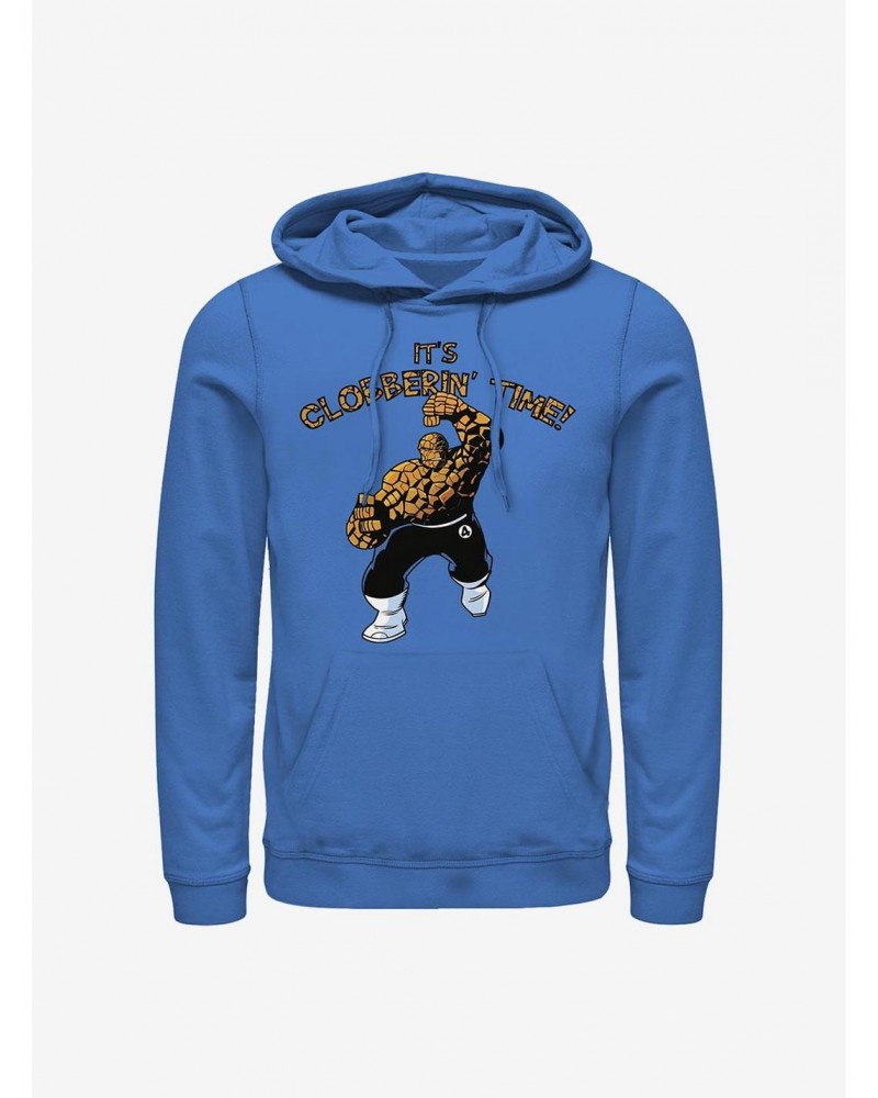 Marvel Fantastic Four Time To Clobber Hoodie $11.85 Hoodies
