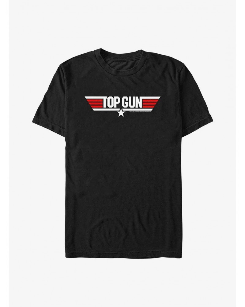 Top Gun Maverick Top Gun Logo T-Shirt $5.59 T-Shirts
