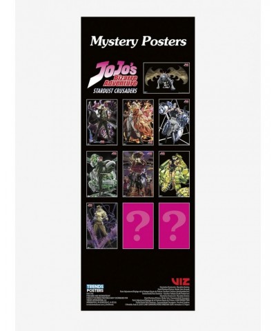 JoJo's Bizarre Adventure: Stardust Crusaders Blind Box Mystery Poster $2.85 Posters