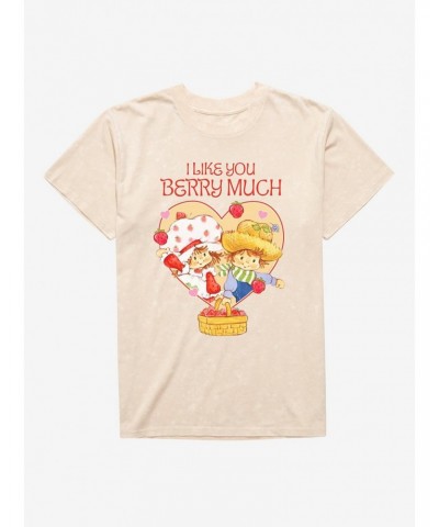 Strawberry Shortcake Berry Much Mineral Wash T-Shirt $6.63 T-Shirts
