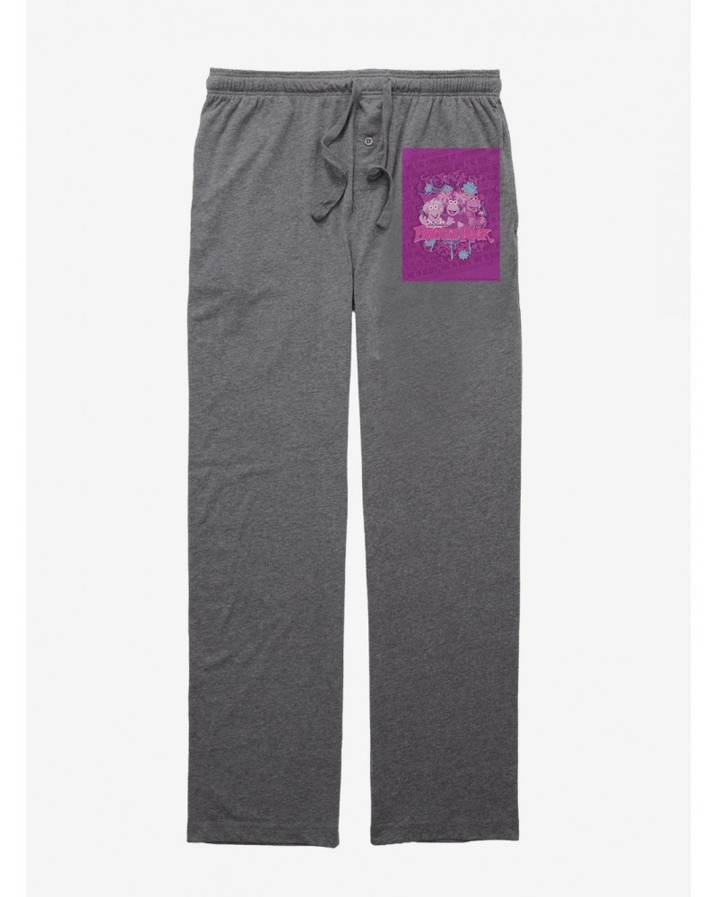 Jim Henson's Fraggle Rock Pink Background Pajama Pants $12.45 Pants
