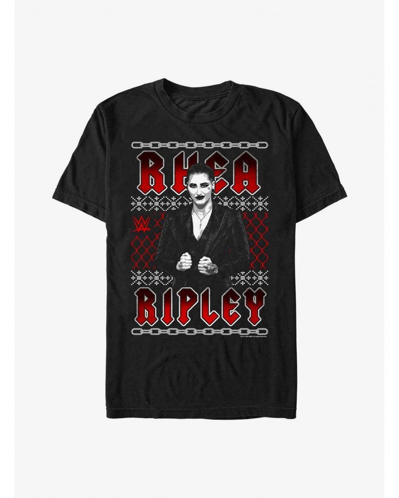 WWE Rhea Ripley Ugly Christmas T-Shirt $6.50 T-Shirts