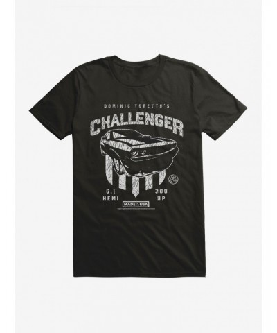 Fast & Furious Toretto's Challenger Specs T-Shirt $8.41 T-Shirts